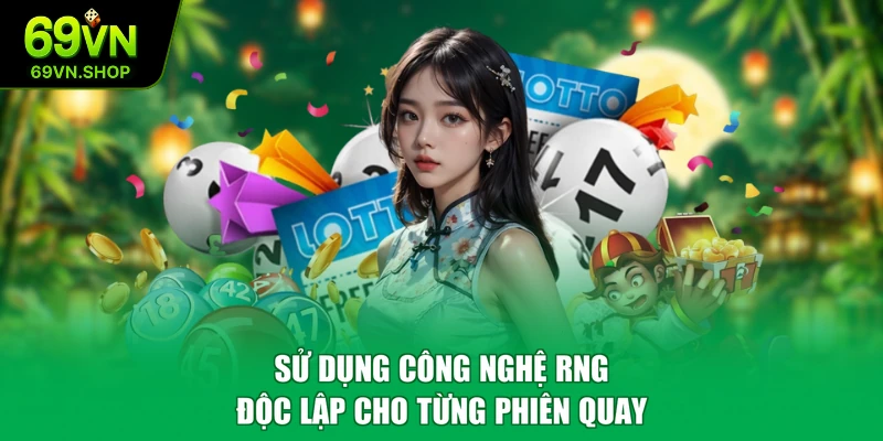 Sử dụng công nghệ RNG độc lập cho từng phiên quay